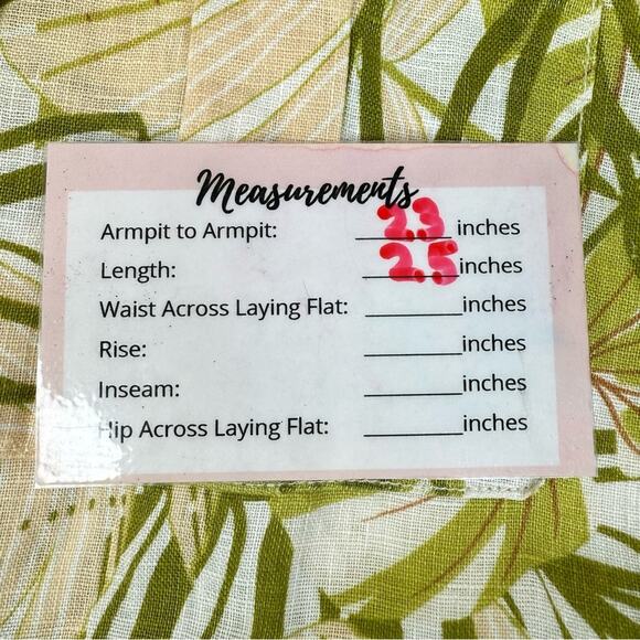 C&C California 100% Linen Tropical Botanical Print Buttons Roll Sleeve Blouse L - Picture 14 of 15